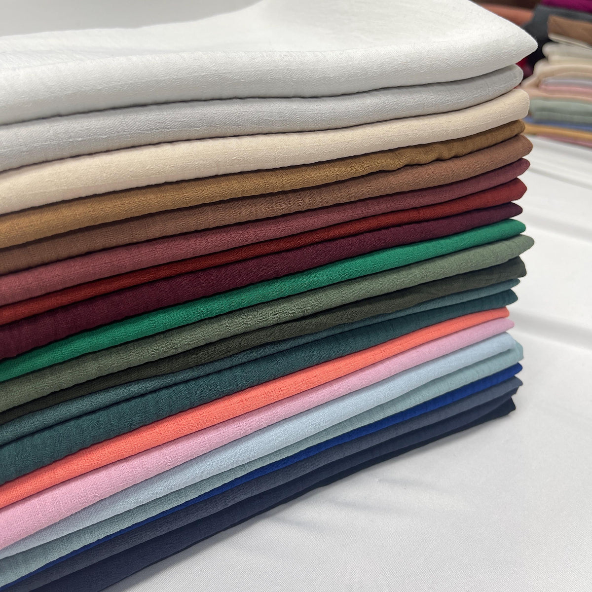 Slub Milano fabric. 60" width. Fabric By The Yard. Fabric by yard. Thin summer dress fabric
