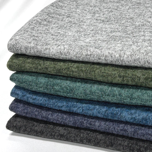 Sweater Knit Fabric, Soft Textured Poly for Cardigans and Clothes