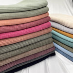 Rib Knit Fabric. Bella Rib hacci rib. light and rib sweater. Fabric for clothes. Rib knit. 60" width. Fabric By The Yard. - 40-Yard Roll