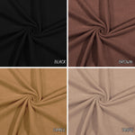 Jac-Rib brush. soft thick winter brush fabric Solid color. Fabric by yard. sweatshirts, cardigan, tops , children's wear - 40-Yard Roll
