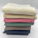 Lightweight Corduroy Fabric, Soft Brush Material for Clothing and Crafts
