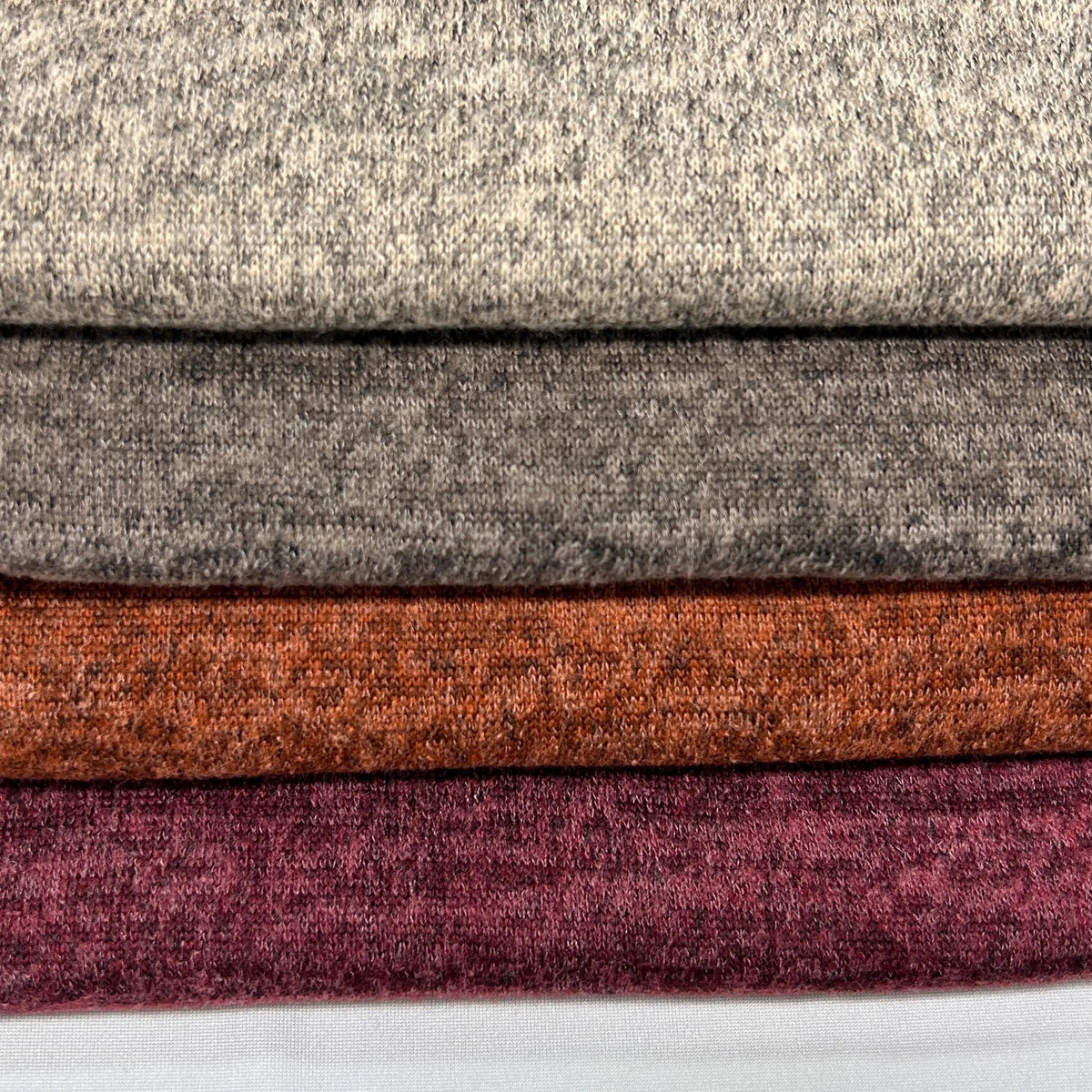 Hacci Knit Fabric, Soft Brushed Poly for Cardigans and Sweaters
