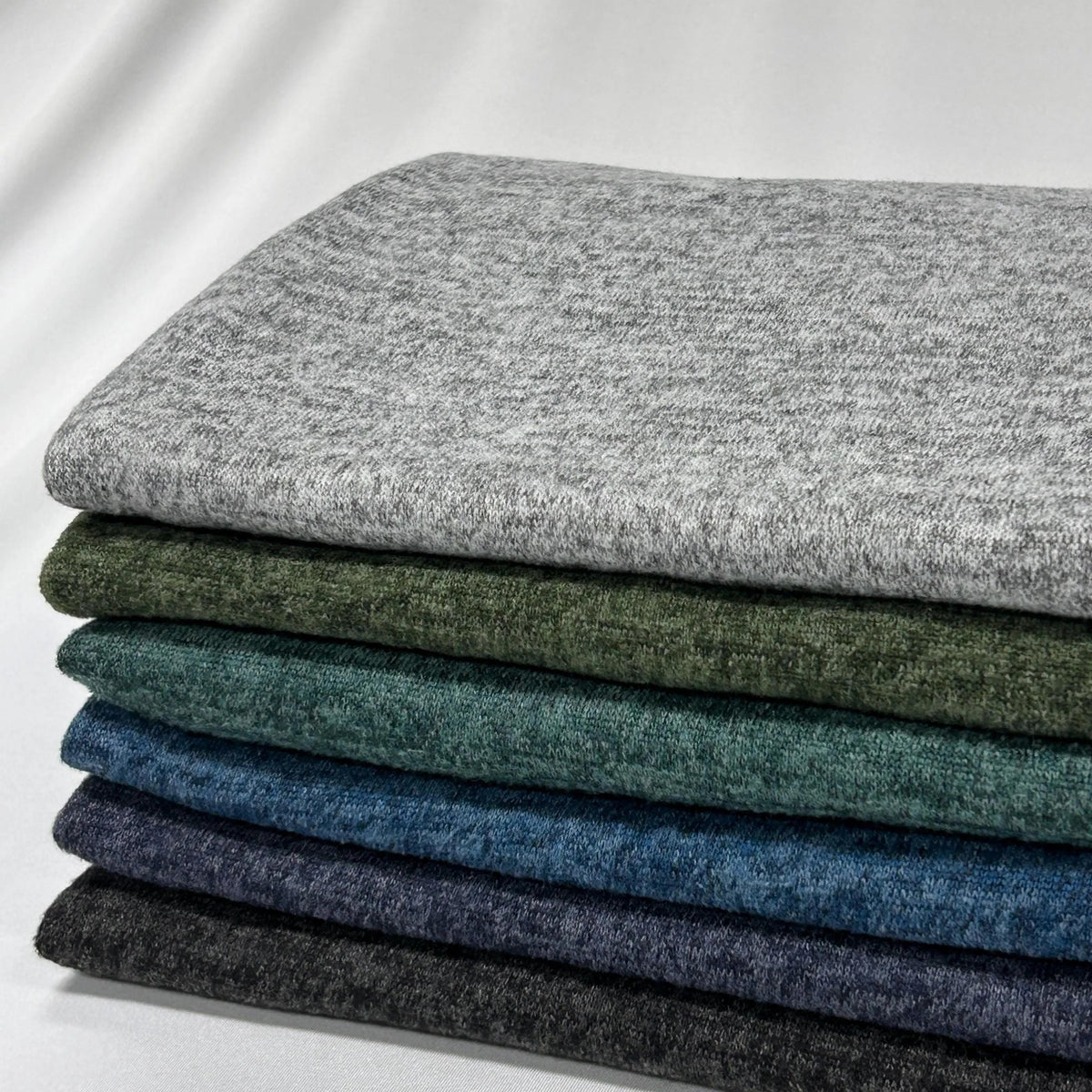 Hacci Knit Fabric, Soft Brushed Poly for Cardigans and Sweaters - 40-Yard Roll