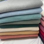 Rib Knit Fabric, Soft Thick Jac-Rib Material for Sweaters and Cardigans