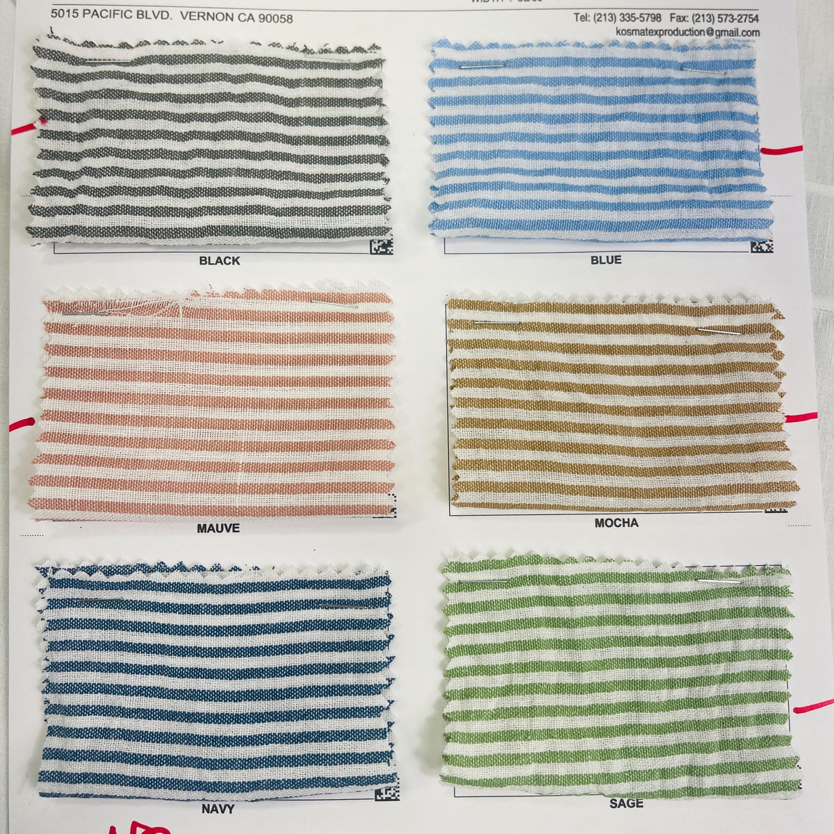 Strip Linen Fabric, Striped 60-Inch Width by the Yard