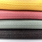 Waffle Knit Fabric, Rayon-Poly-Span Blend By The Yard