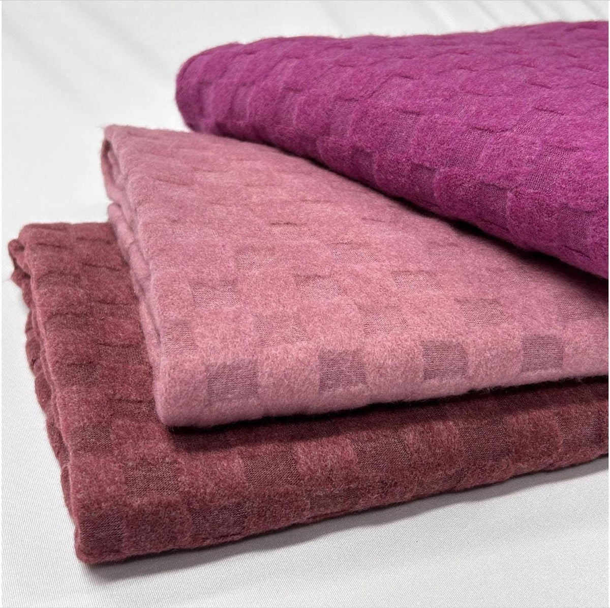 Loop Terry Fabric, 80% Poly 20 Rayon Jacquard by Yard
