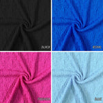 Summer Dress Fabric, 95% Polyester Stretch Crepe by the Yard