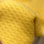 Waffle Knit Fabric, Rayon-Poly-Span Blend By The Yard