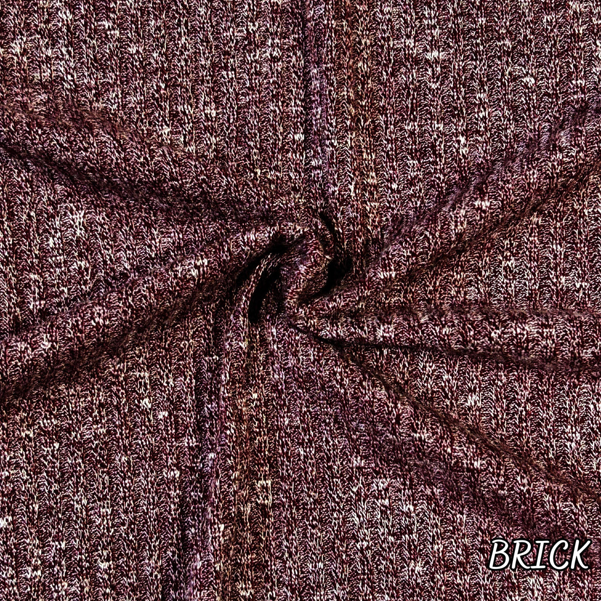 Rib Knit Fabric, 50% Rayon Blend by The Yard, 60-Inch Width