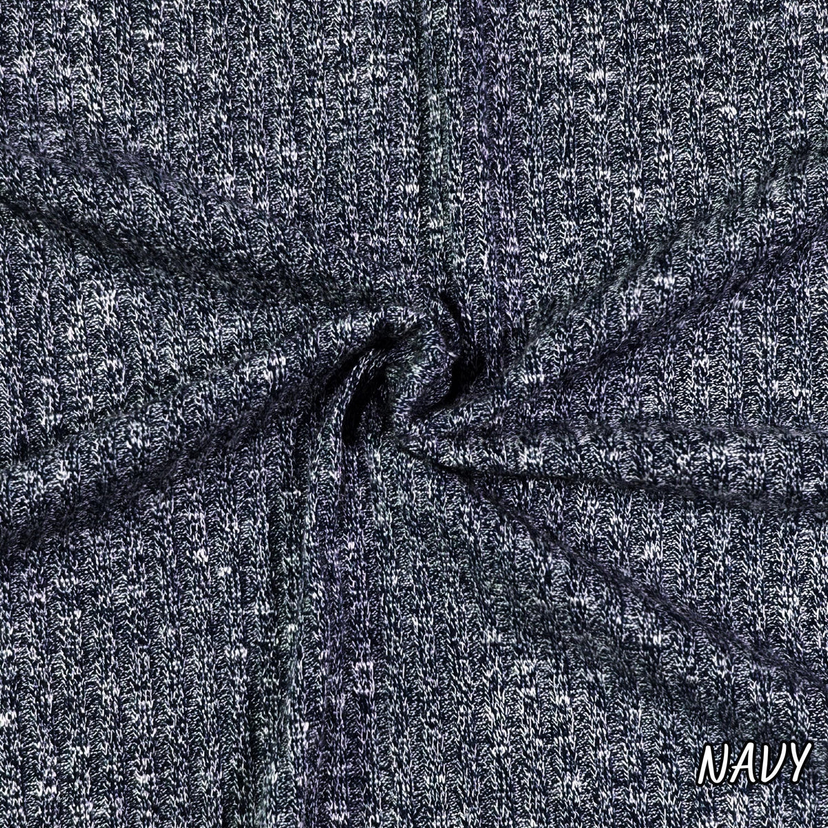 Rib Knit Fabric, 50% Rayon Blend by The Yard, 60-Inch Width