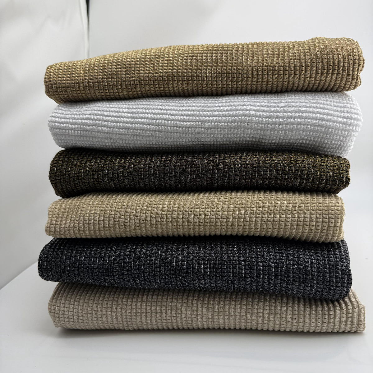 Sweater Fabric, Ribbed Knit Foil Dress Material By The Yard