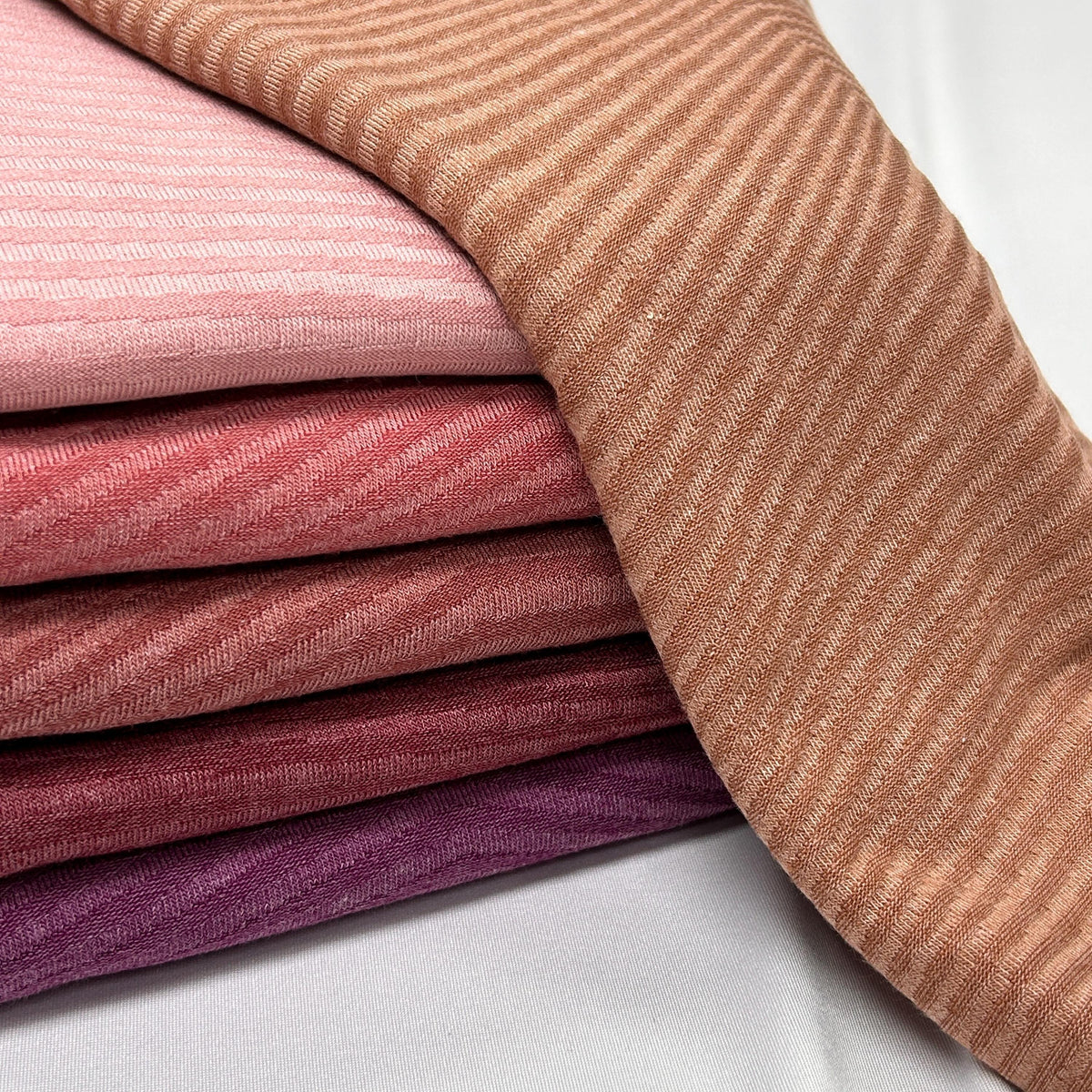 Wholesale Fabric, Diamond Rib Jacquard Stretch Knit Rayon Blend, One Yard Cut