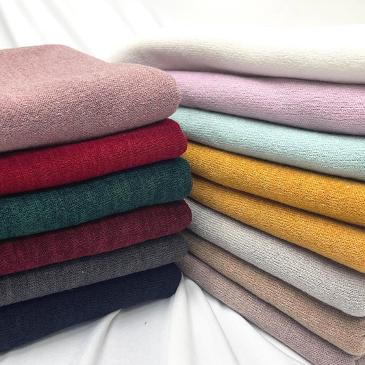 Sweater Knit Fabric, 96% Polyester 4 Spandex, 60-Inch Wide