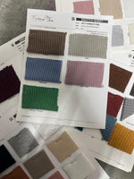 Fabric Sample Swatch Sheet
